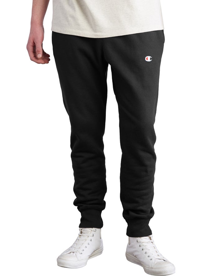 Jogger Champion Hombre - Reverse Weave ( Negras ) 7145206-CX